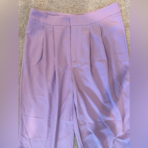 Dazy-Less Kpop High Waist Mopping Suit Pants - Picture 7 of 10